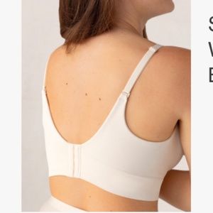 Shapermint truekind supportive comfort wireless shaping bra beige XL